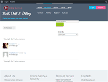 Tablet Screenshot of india-dating.com